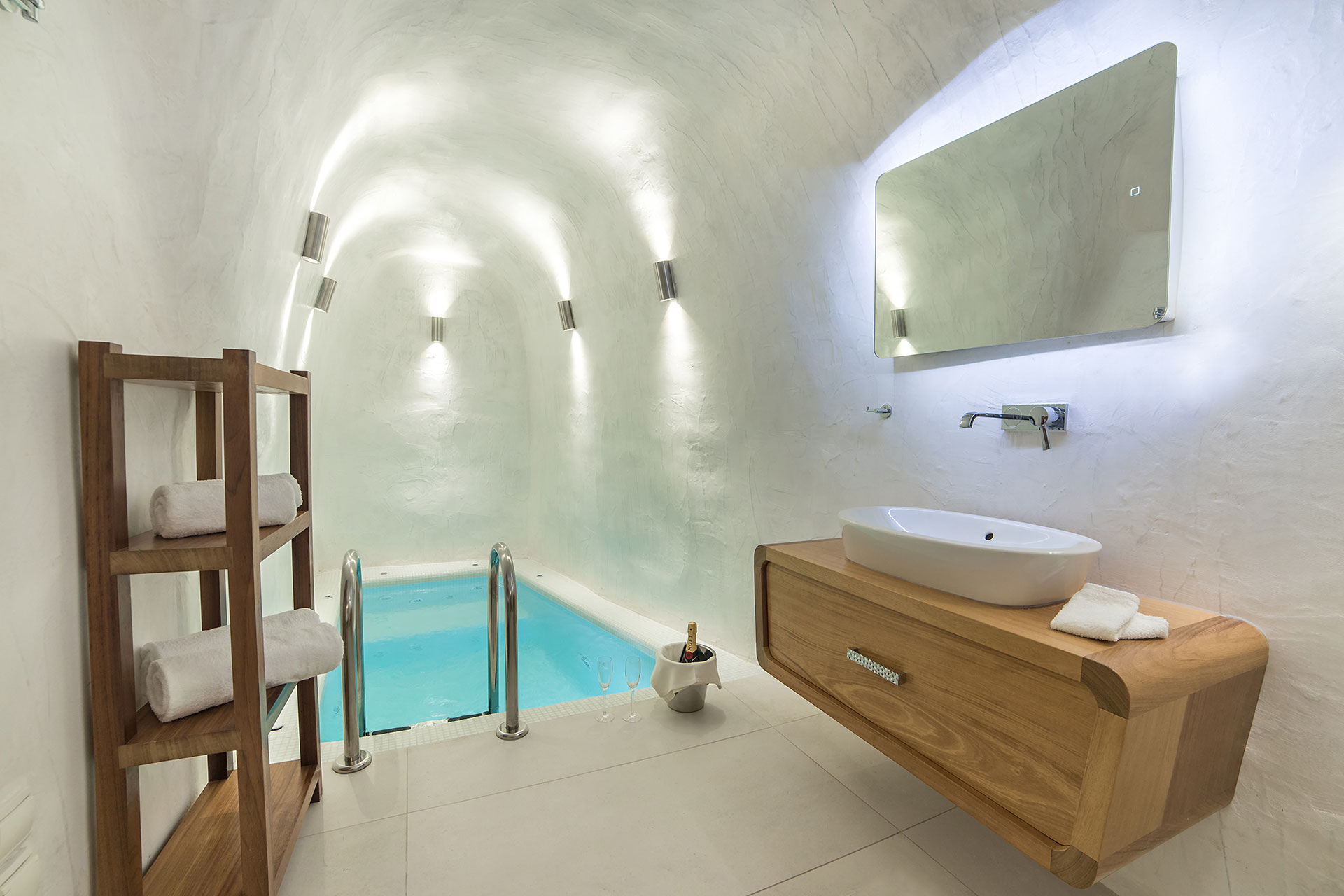 Daydream Luxury Cave Suites with Caldera Views and Private Hot Tubs in Fira Santorini Greece