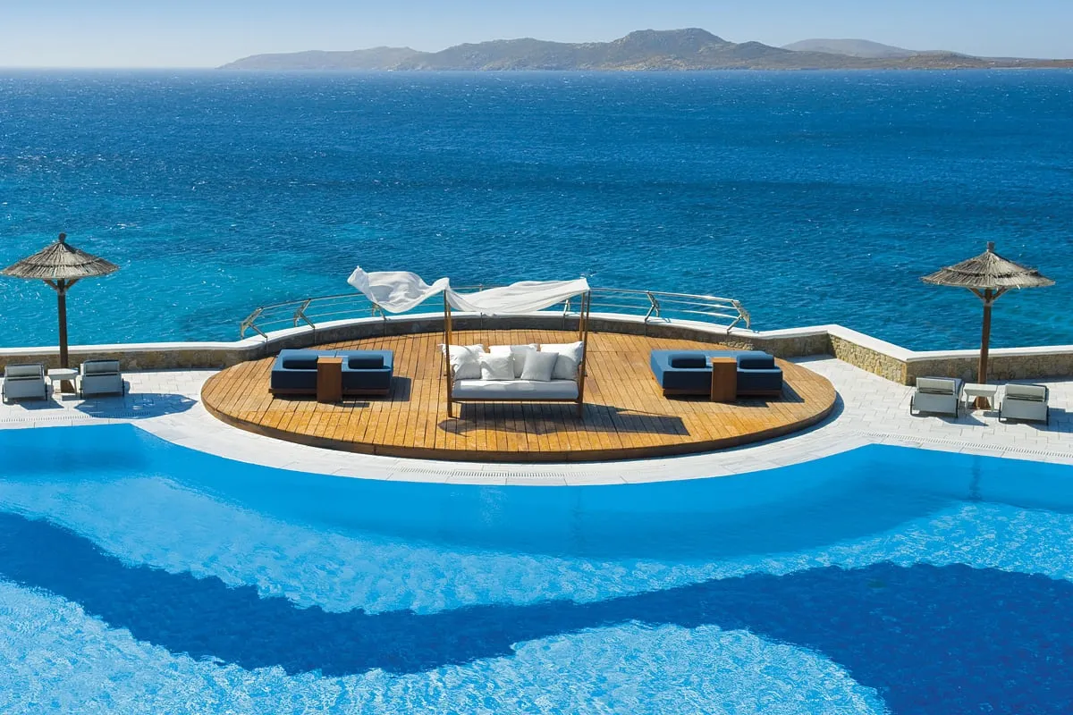 Mykonos Grand Hotel & Resort Luxury Beach Hotel Mykonos Greece
