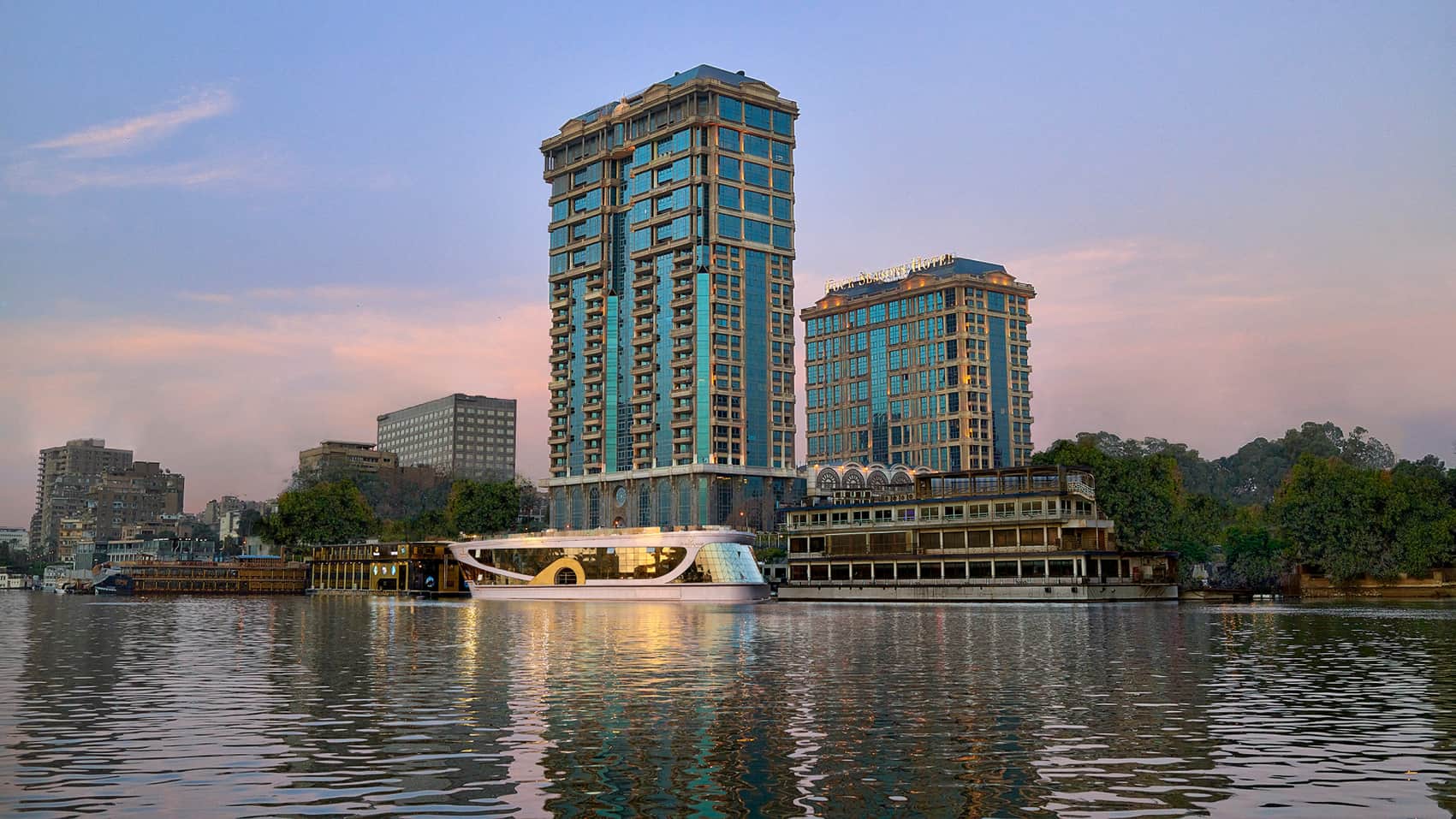 Four Seasons Hotel Cairo at Nile Plaza Luxury 5-Star Hotel in Cairo, Egypt