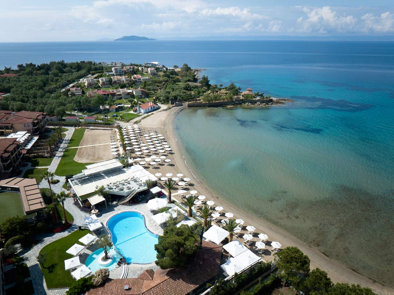 Anthemus Sea Beach Hotel & Spa Luxury Beachfront Resort, Sithonia, Halkidiki, Greece