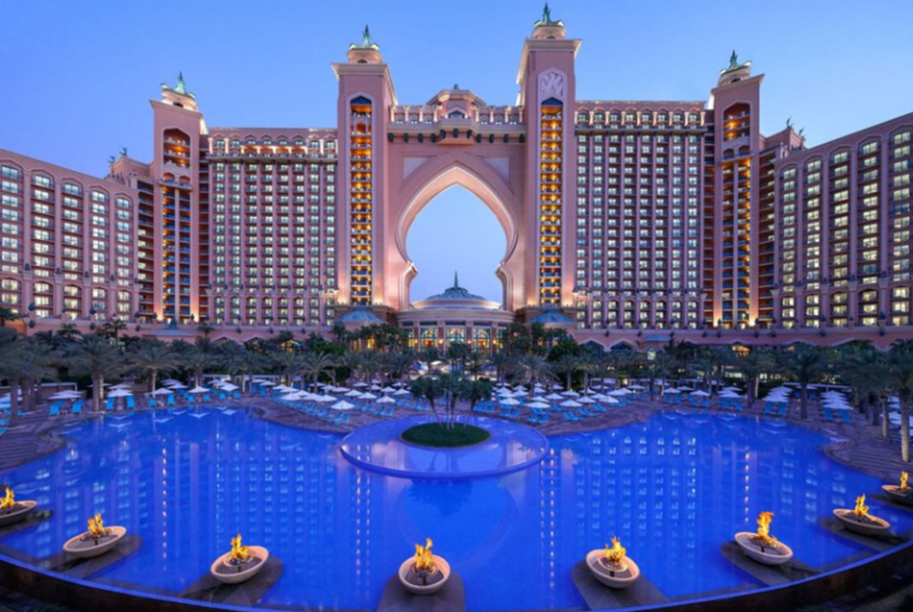 Atlantis The Palm Luxury 5-Star Beach Resort with Aquaventure Waterpark Dubai United Arab Emirates, UAE