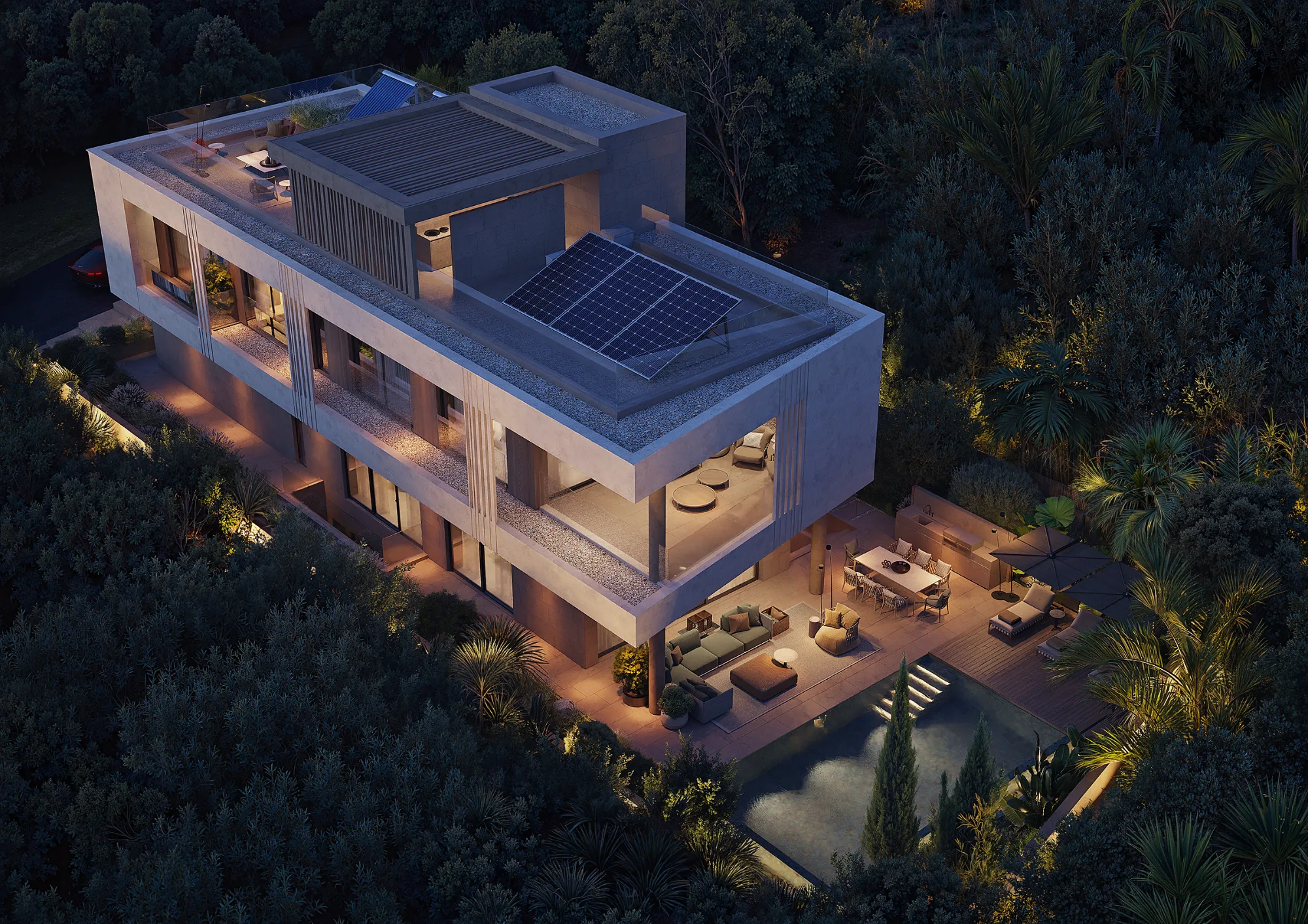 Luxury 4+1 Bedroom Villa for Sale ONERO I in Limassol, Cyprus