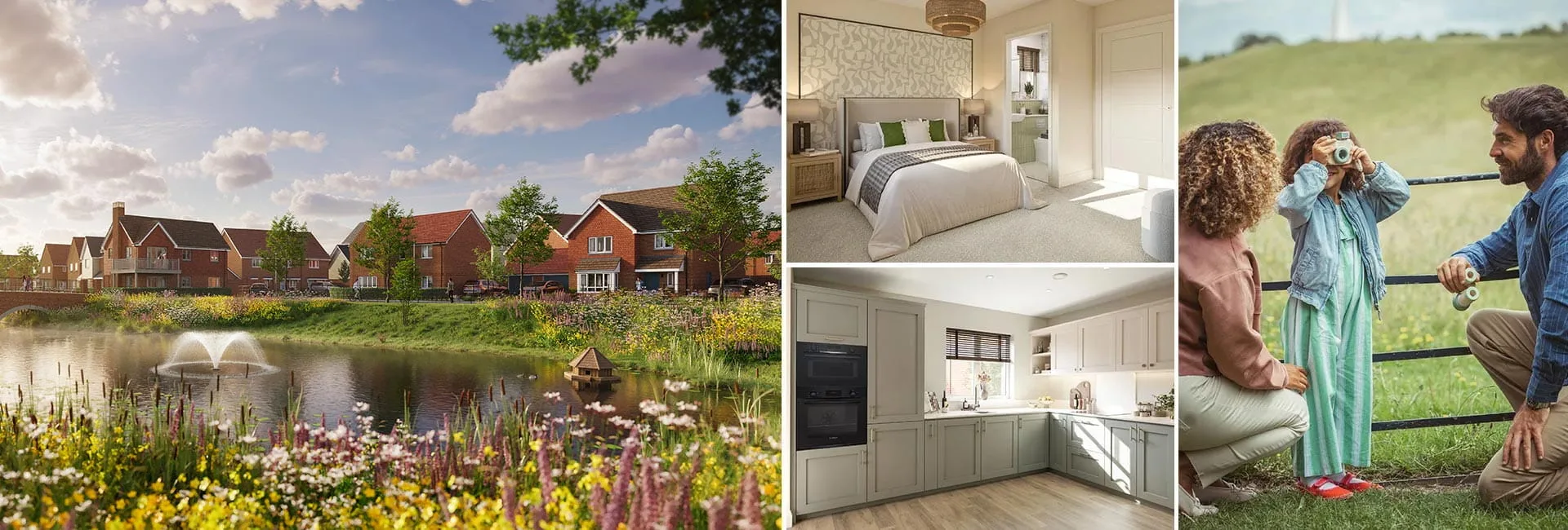 Luxury 4-Bedroom Family House for Sale at Eastbrook Village Milton Keynes England United Kingdom