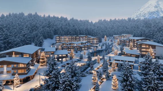Luxury 2-Bedroom Alpine Ski Apartment for Sale at Seefeld Village, Tyrol, Austria Alps