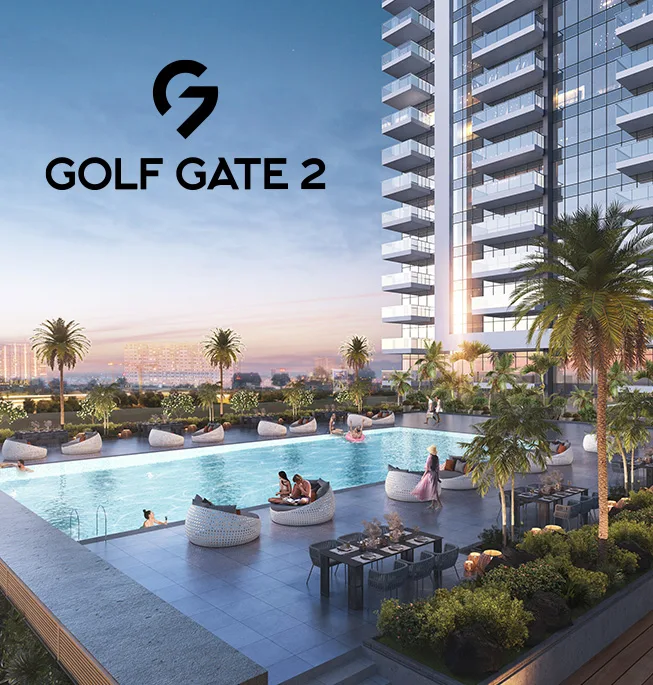 Luxury 1 Bedroom Apartment for Sale at Golf Gate 2 DAMAC Hills Dubai UAE