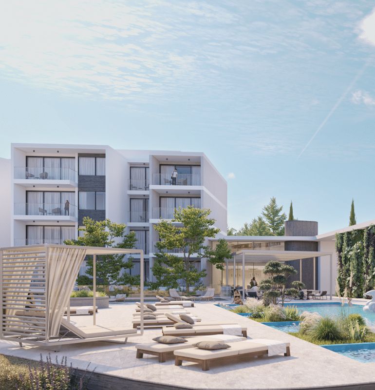 Luxury Executive Studio Suite Near Beach for Sale in Paphos, Cyprus