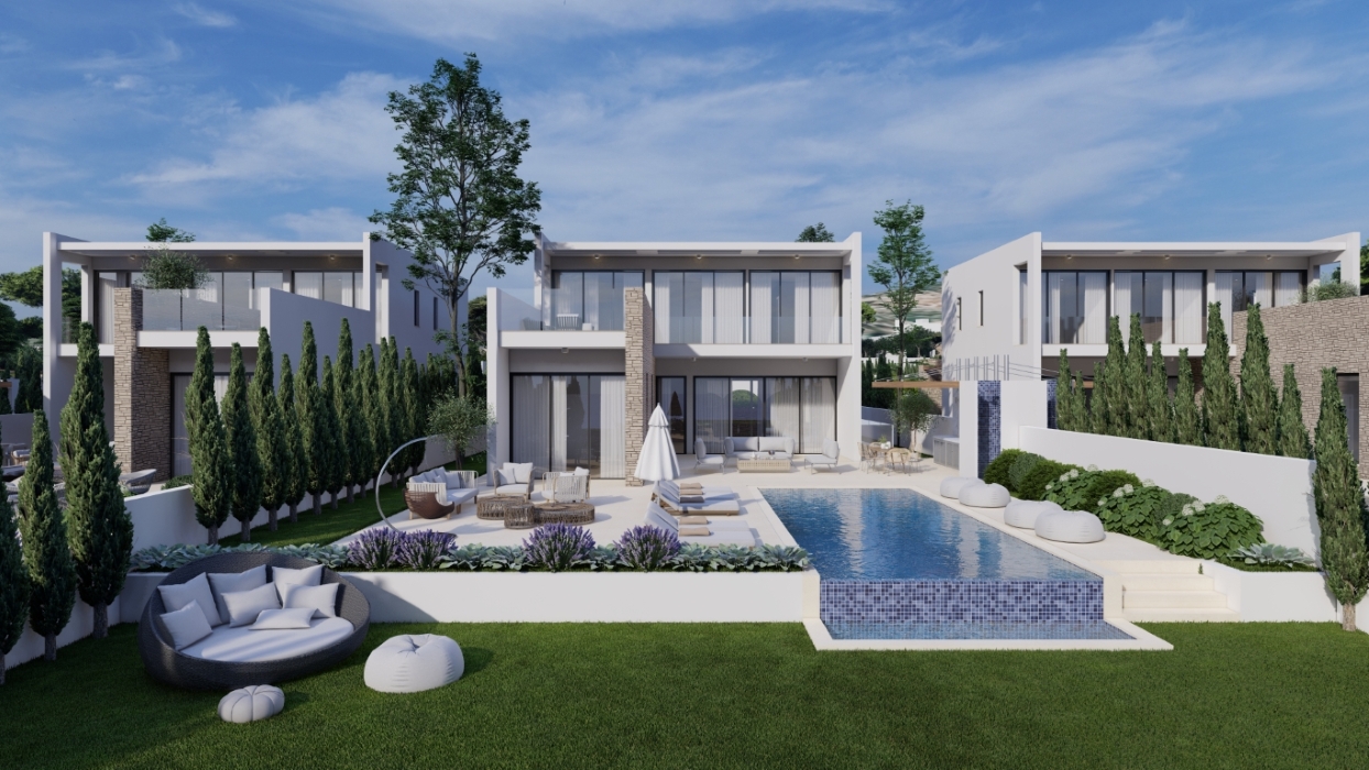 Luxury Boutique Sea View Villa with Private Lift for Sale in Paphos, Cyprus