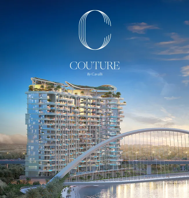 3-bedroom Apartment for Sale at Branded Cavalli Couture Residences in Water Canal Dubai UAE