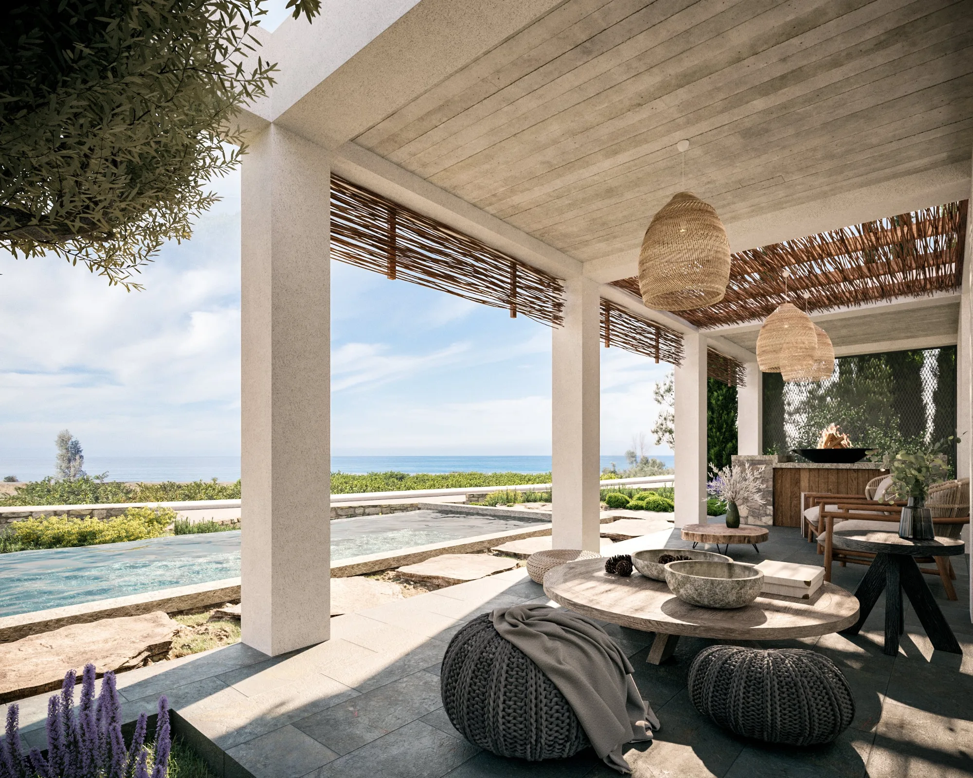 Luxury 3-Bedroom Coastal Villa with Private Pool for Sale in Paphos Cyprus