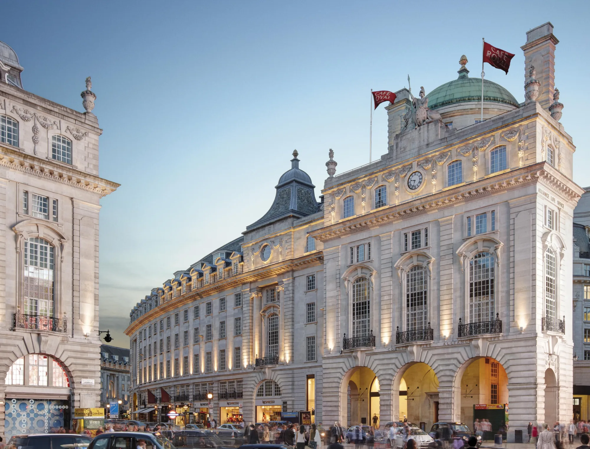 Hotel Café Royal Luxury 5-star Hotel Regent Street London United Kingdom