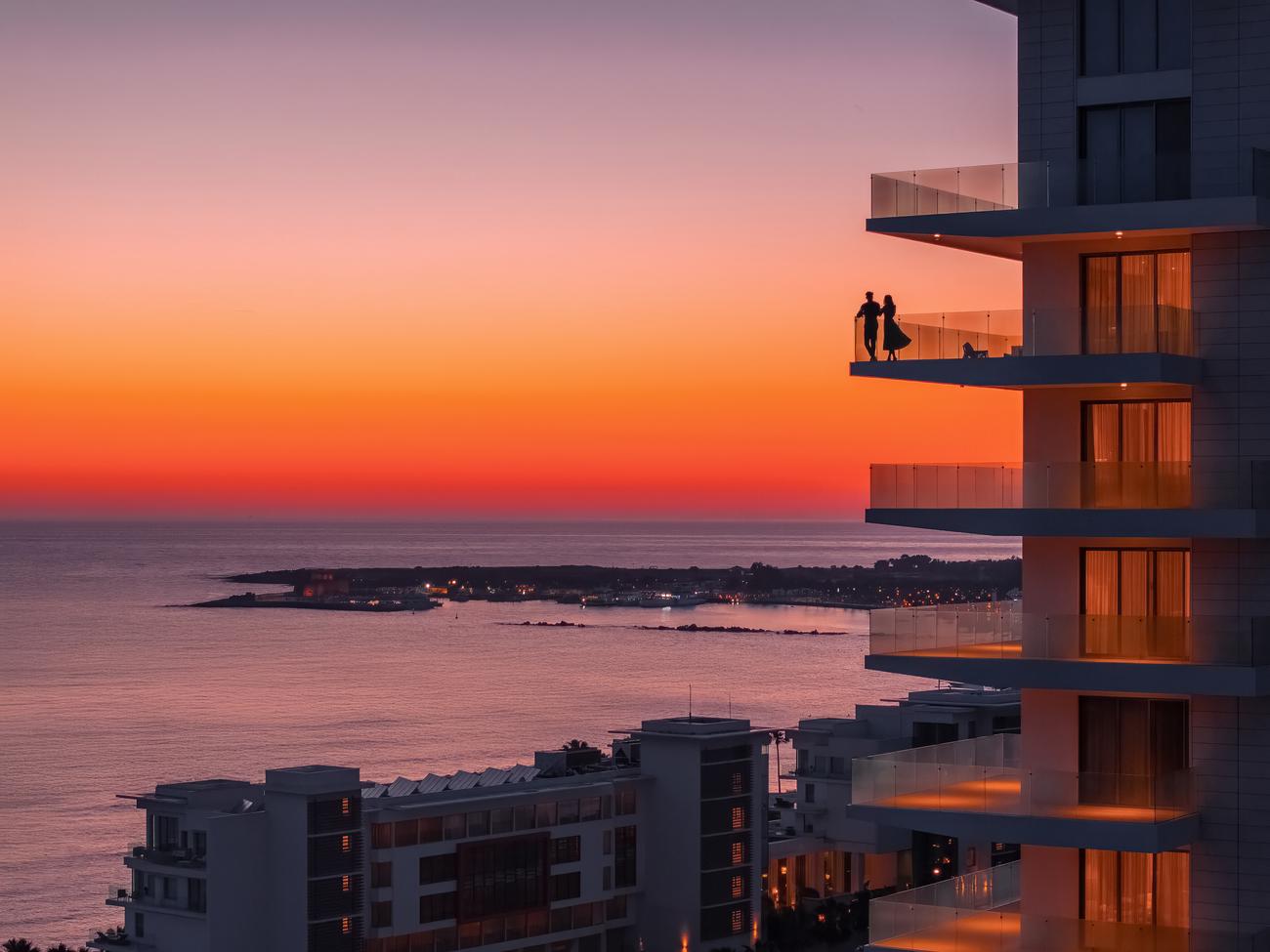 Ultra Luxury Seafront Resort One-Bedroom Apartment in Paphos, Cyprus for Sale