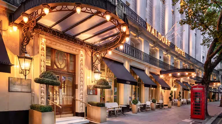 The Waldorf Hilton London Luxury Hotel Covent Garden England United Kingdom